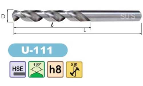 Cobalt HSS Straight Shank Twist Drills For Stainless Steel