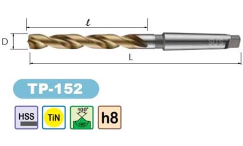 taper shank drills for iron frames